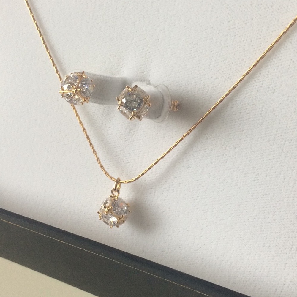 Fifth Avenue Collection earrings & necklace set